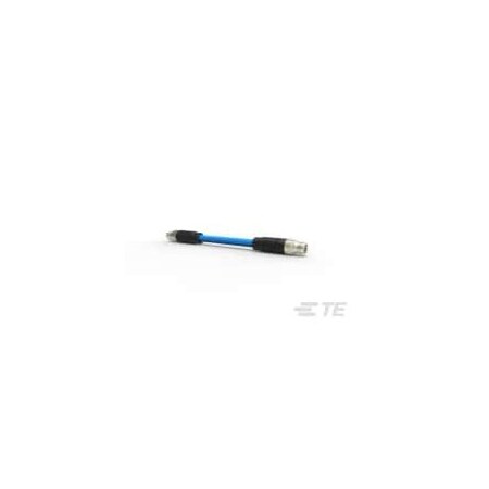 Te Connectivity Sensor Cables / Actuator Cables M12 A-M-8 Cbl Assy Plg-Plg 12.0M Cat 7 2-2322421-3